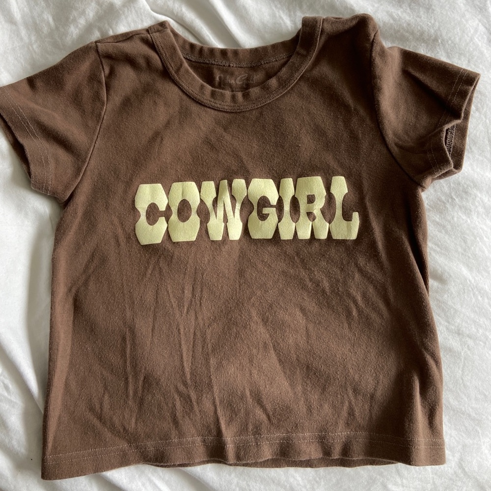brandy melville cowgirl tee